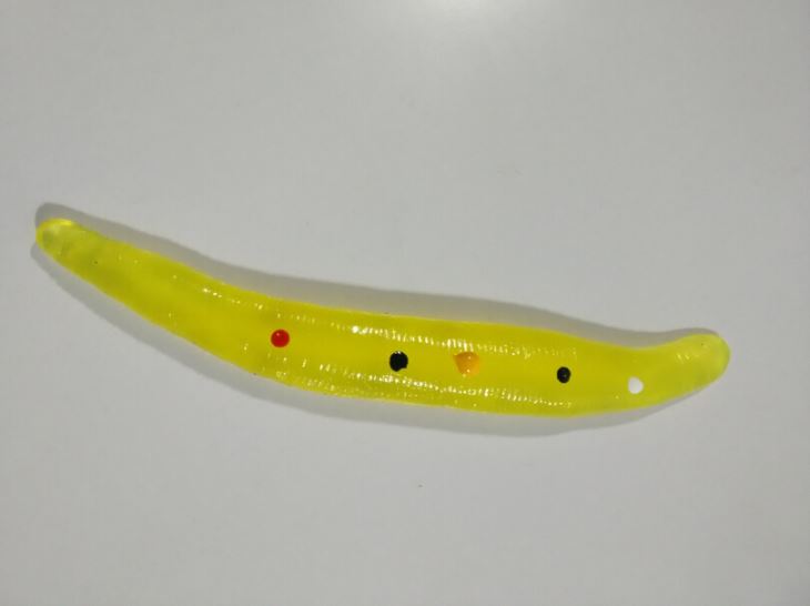 Stretched Sticky Leech Toy 4